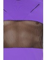 T-shirt violet filet - LM2004-81PUR