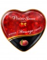 Mini bougie de massage pêche de vigne boîte coeur 35ml - CC826069