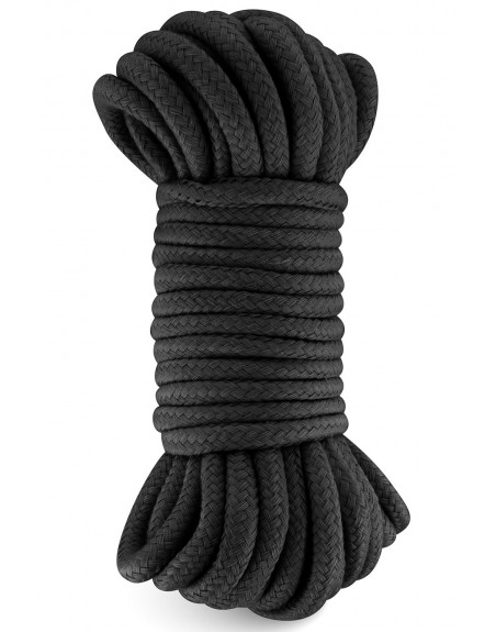 Corde de bondage shibari noire 10M - CC5700922010