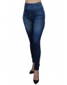 Legging bleu style jean neuf - FD1012